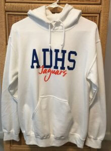 White ADHS Hoodie